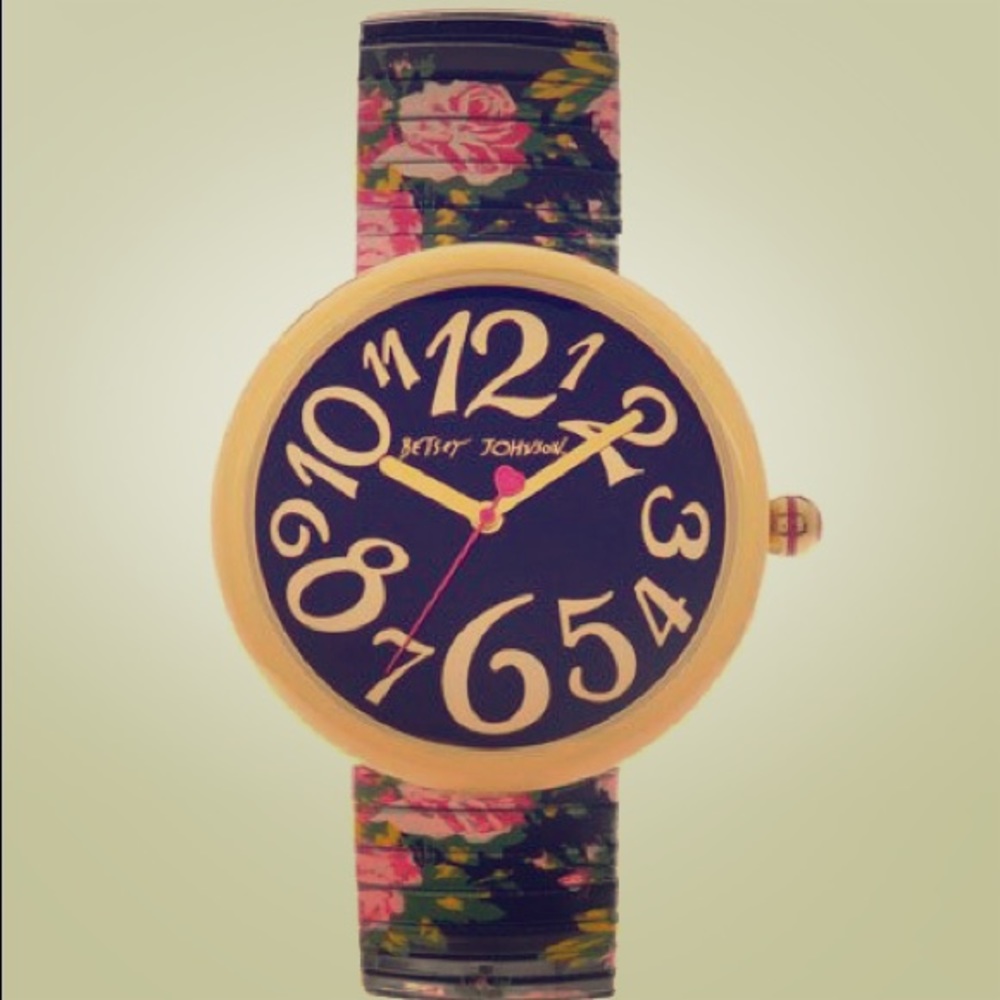 Betsy Johnson Stretch Band Watch
